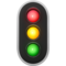 Vertical Traffic Light emoji on Apple